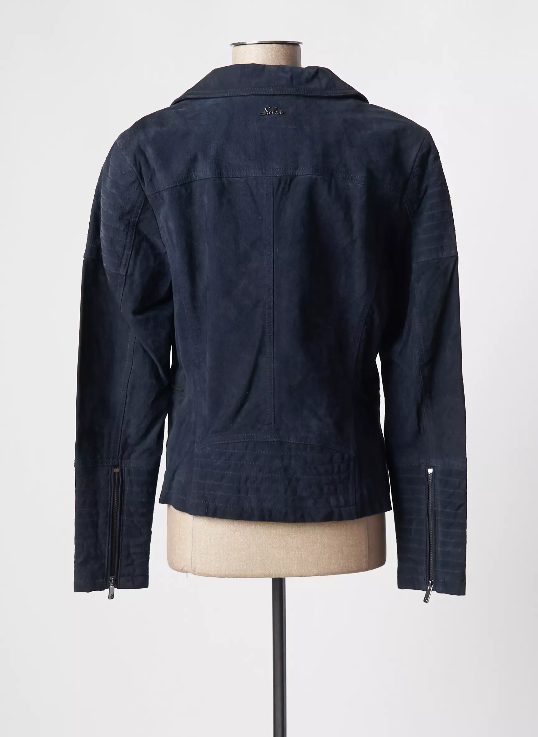 Salsa Vestecuir Femme couleur bleu