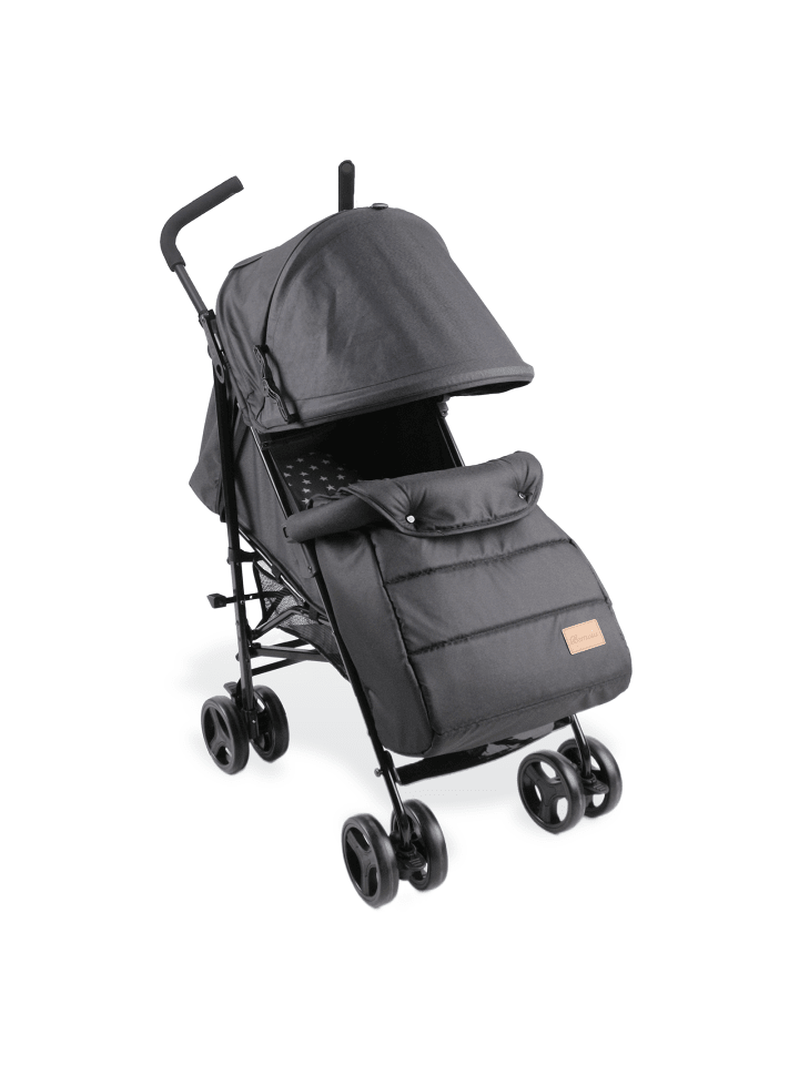 Yalion Reisebuggy Bemesu mit Liegeposition in Schwarz günstig kaufen onesize