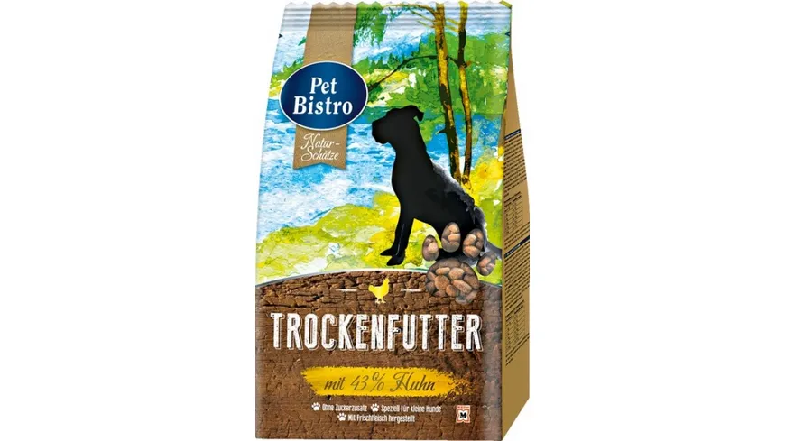 Pet Bistro Gourmet-Mahlzeit für Hunde reich an Geflügel 1 kg