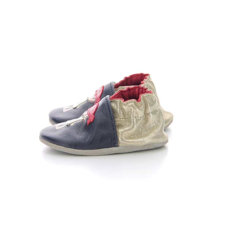 Chaussons cuir Pirate Heart