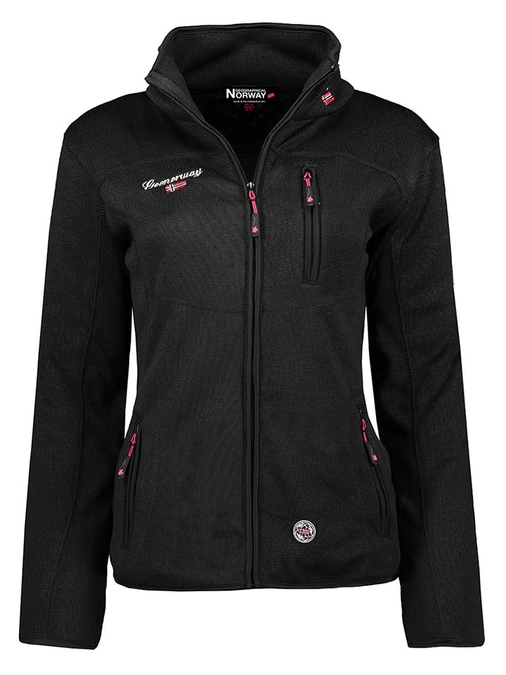 Geographical Norway Fleecejacke in Schwarz günstig kaufen