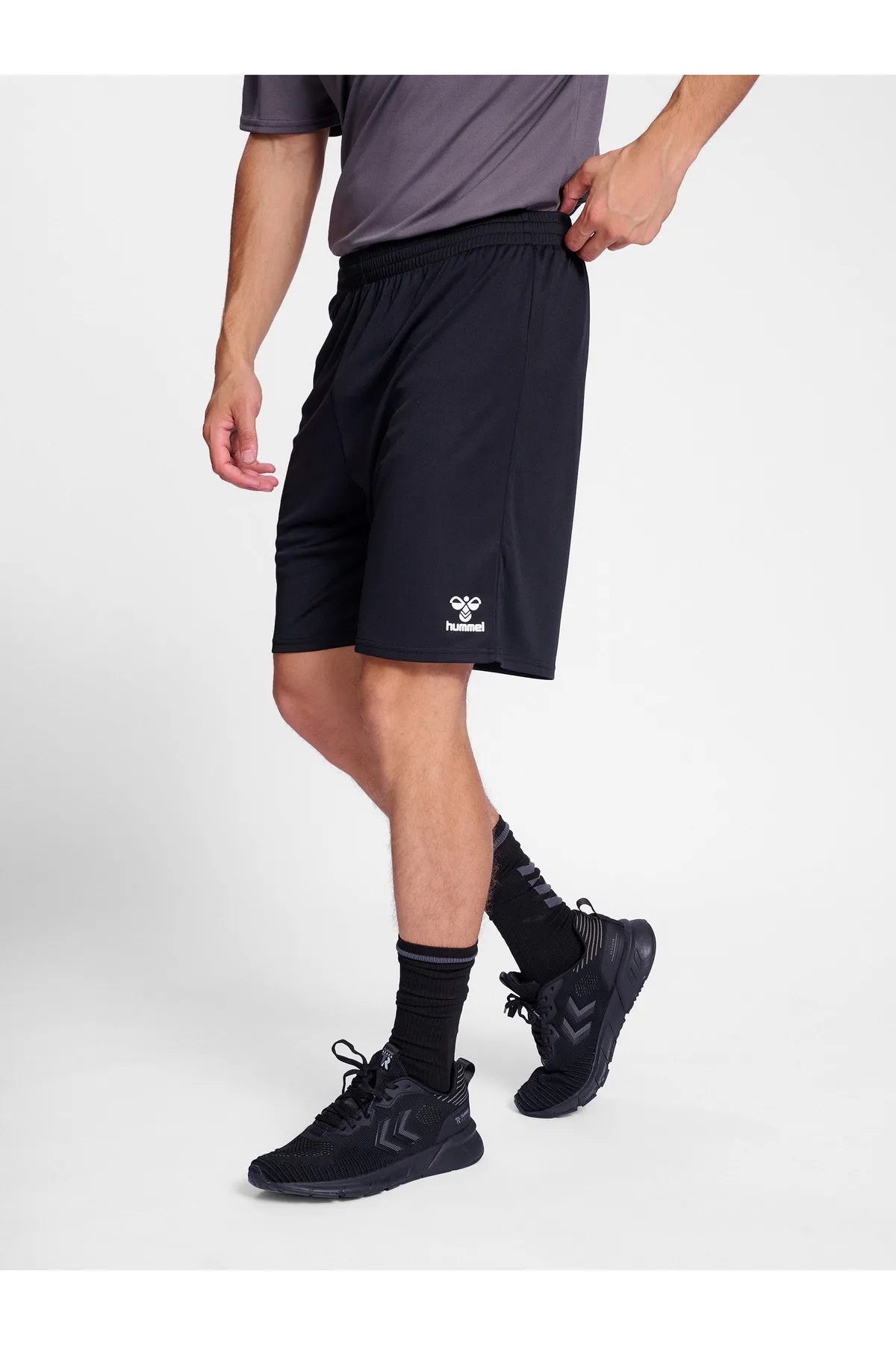 hummel  Shorts - Schwarz - Mittlerer Bund