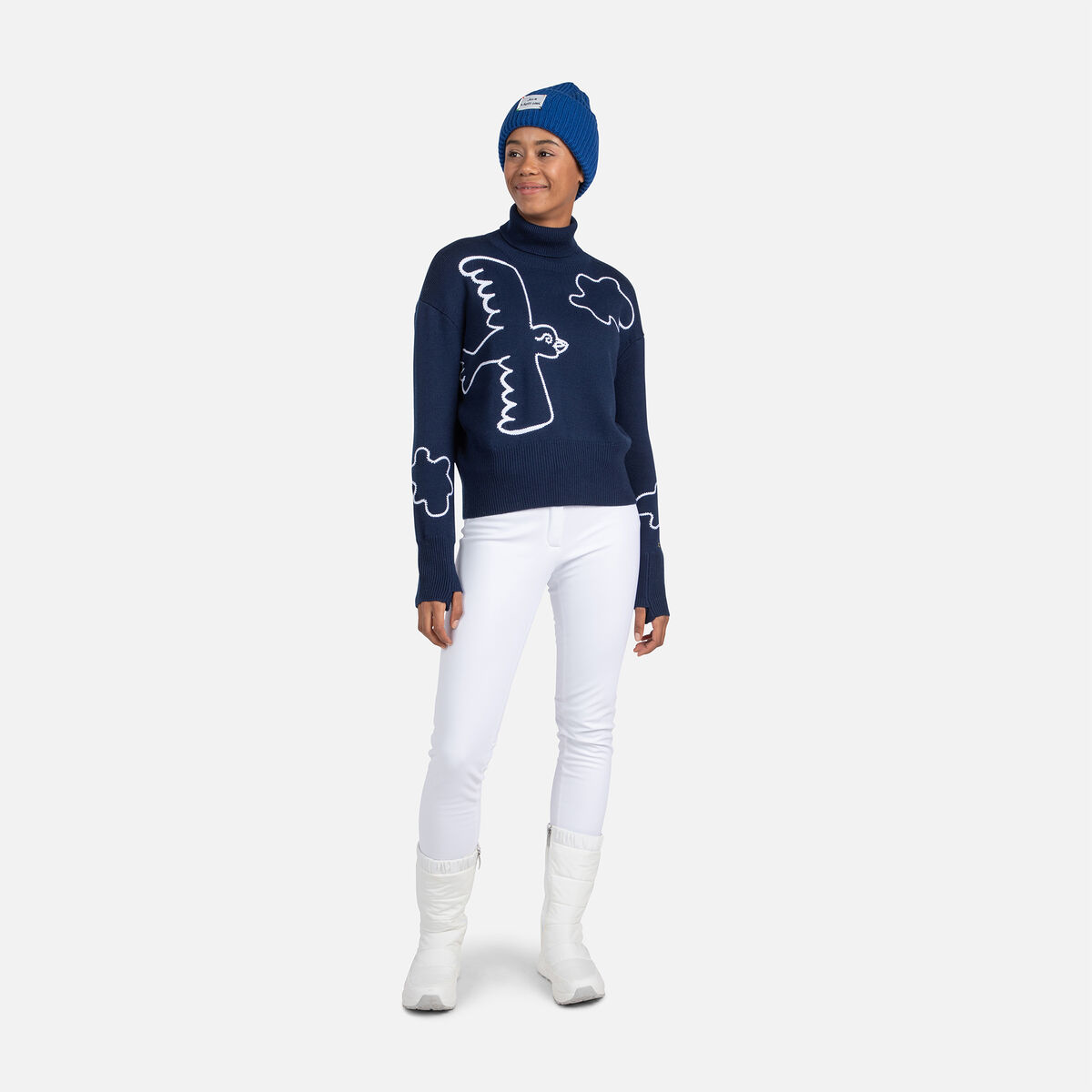 Damenpullover mit Rollkragen JCC