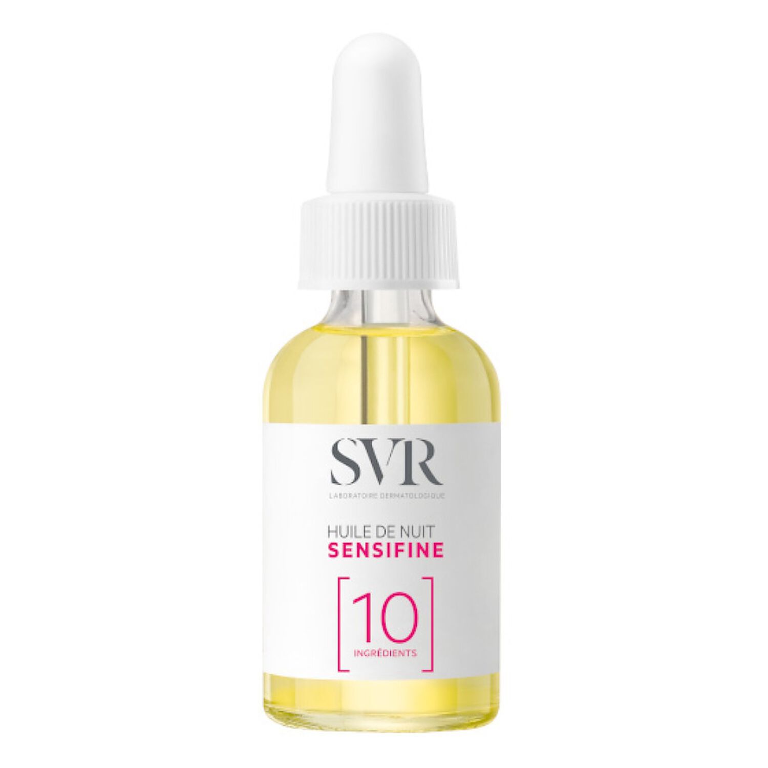 SVR Sensifine Huile de Nuit Réparatrice Apaisante, Peaux Sensibles, Poly-Allergiques 30 ml