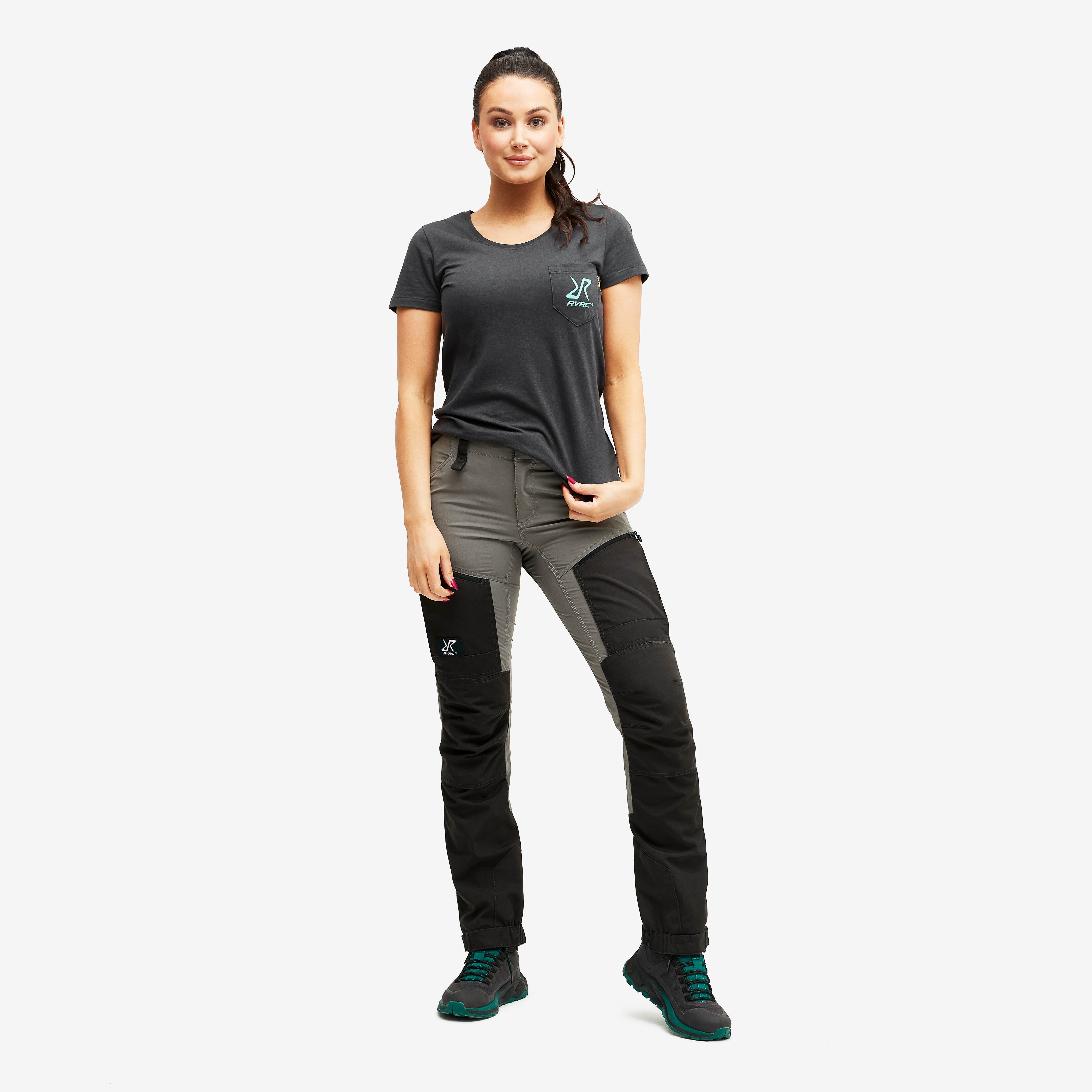 Fat Graphic Tee Femme Obsidian