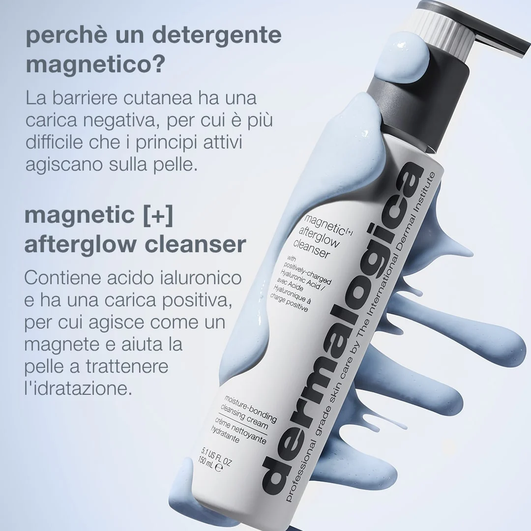 Daily Skin Health Magnetic[+] Afterglow Cleanser - Crema detergente viso