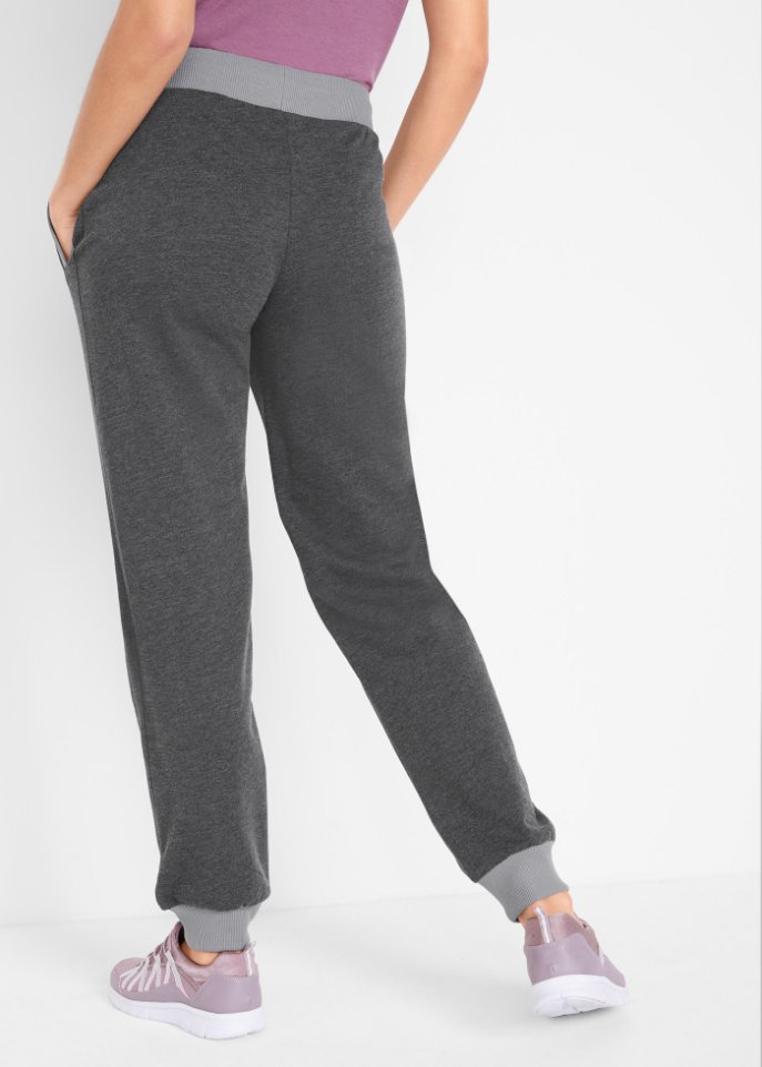 Jogginghose mit Kontrastbündchen