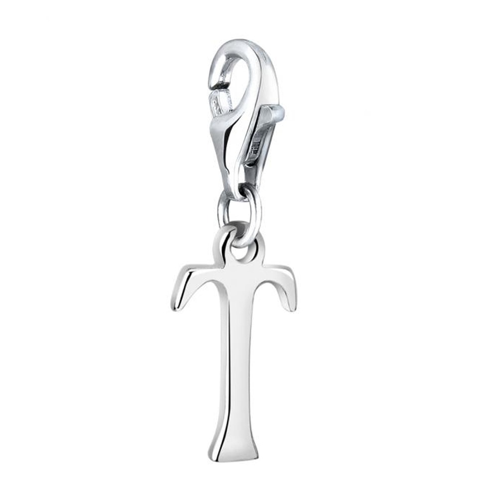 Nenalina Nenalina Amulette Pendentif Charm Lettre en argent sterling 925 pour tous les s p Pendentif