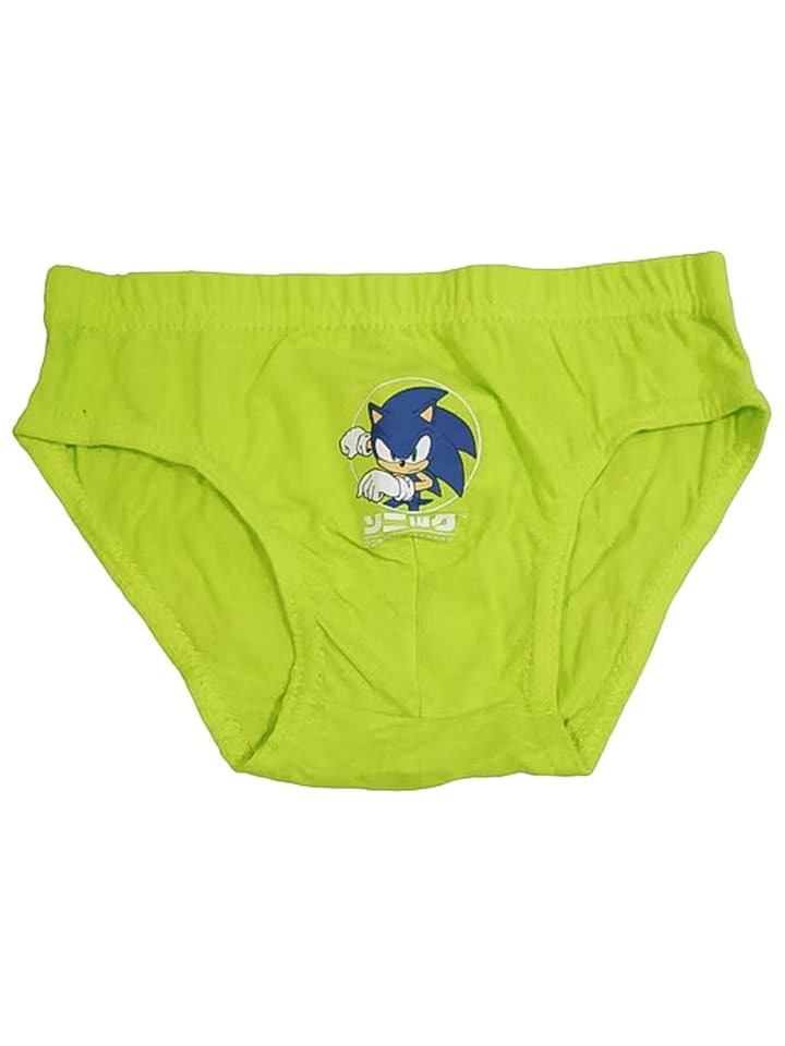 Sega Unterhose Sonic in blau grün grau günstig kaufen