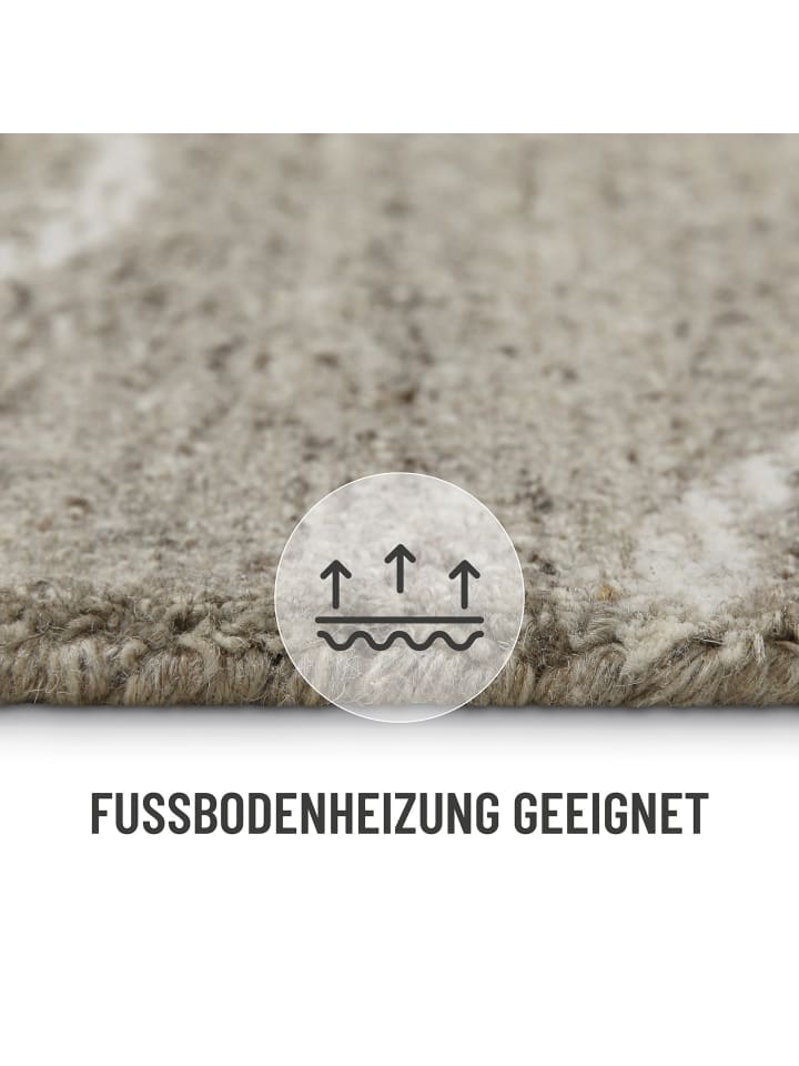 Wecon Home Läufer Hamptons FORTYONE in taupe meliert günstig kaufen