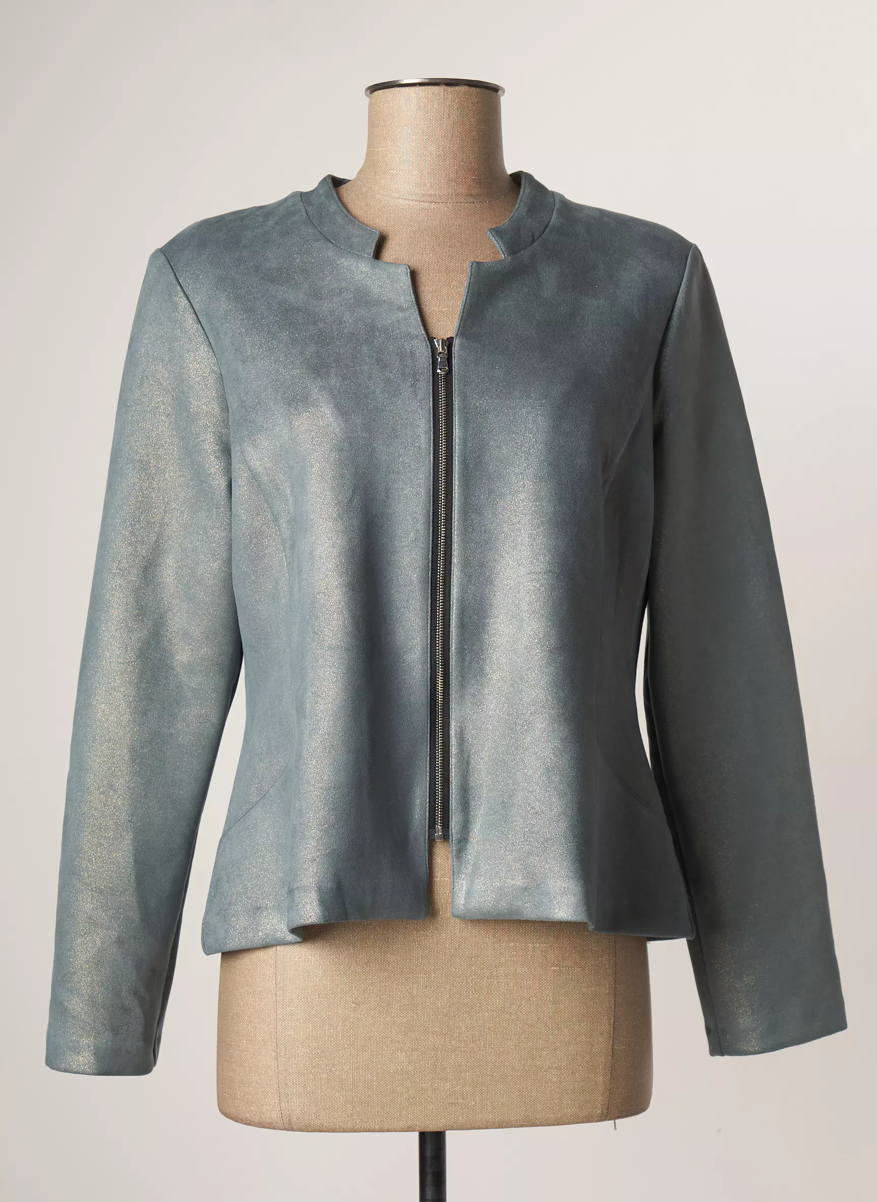 Gevana Vestecasual Femme couleur bleu