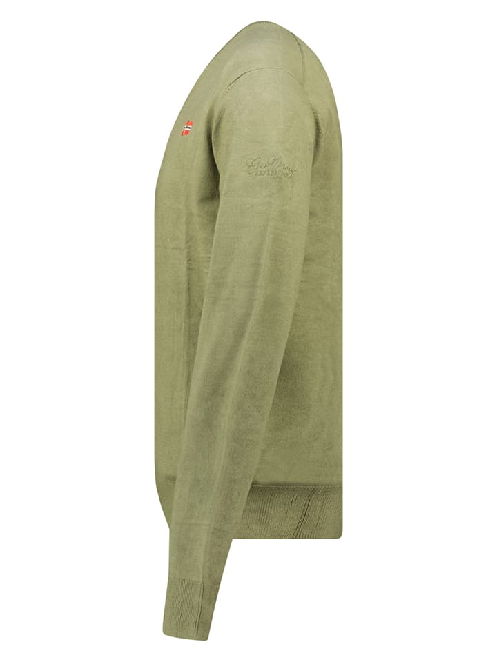 Geographical Norway Pullover in Khaki günstig kaufen