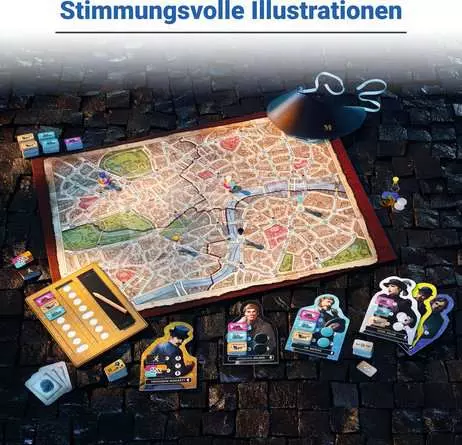 Scotland Yard - Sherlock Holmes Edition - Spiel ab 10 Jahren