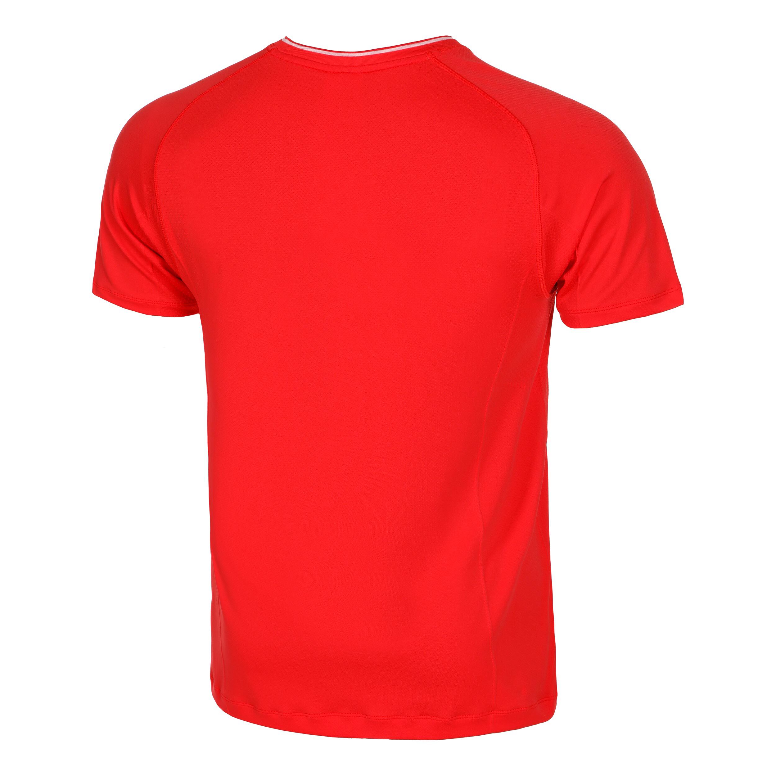 Team Players Seamless Crew T-Shirt Herren - Rot
