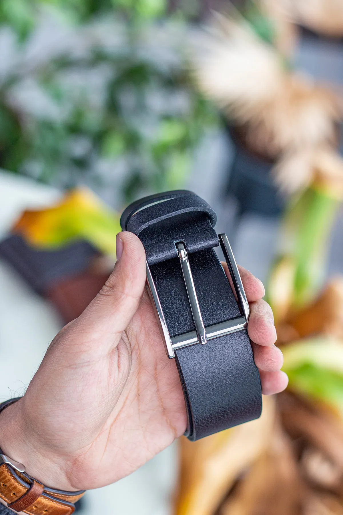 Garbalia  Jackson-Gürtelbrieftaschen-Set aus echtem Leder mit besonderem Geschenkpaket und Münzfach