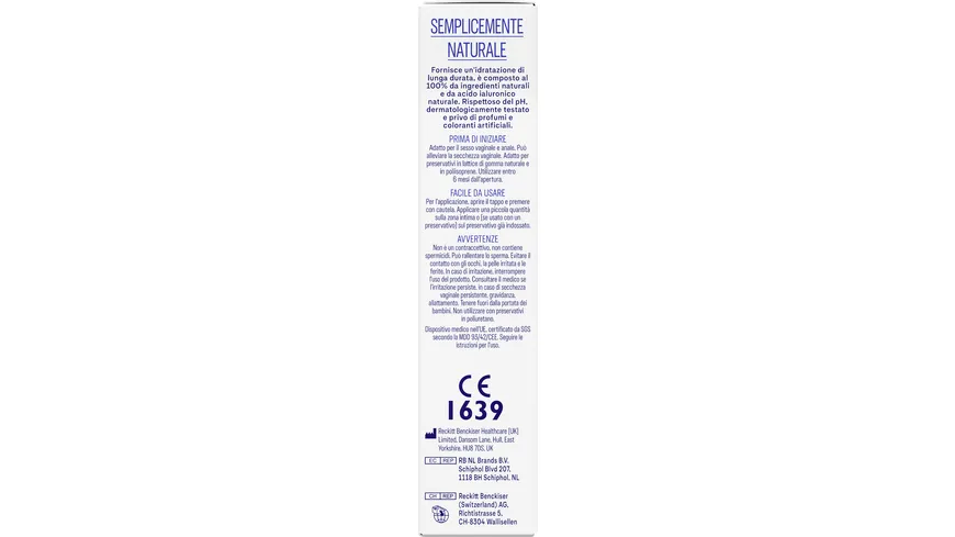 Durex Gleitgel Naturals Extra Feuchtigkeitsspendend