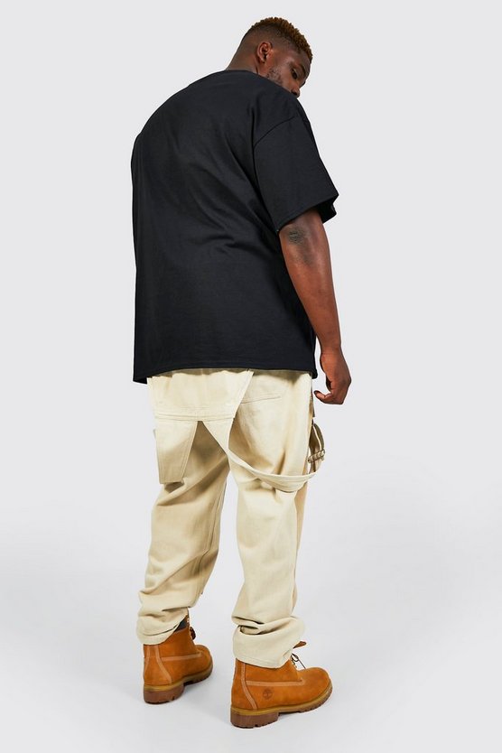 Plus T-Shirt mit lizenziertem Vintage Tupac Life Print