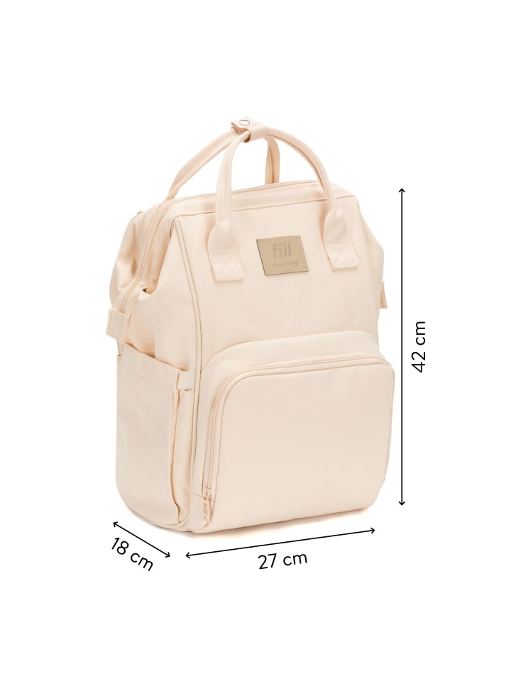 fillikid Wickelrucksack Barcelona Exklusiv in Sand Beige günstig kaufen onesize