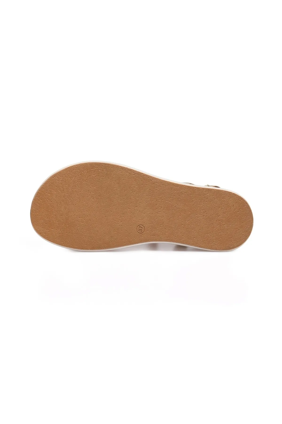 INUOVO  Sandalette - Goldfarben - Flacher Absatz