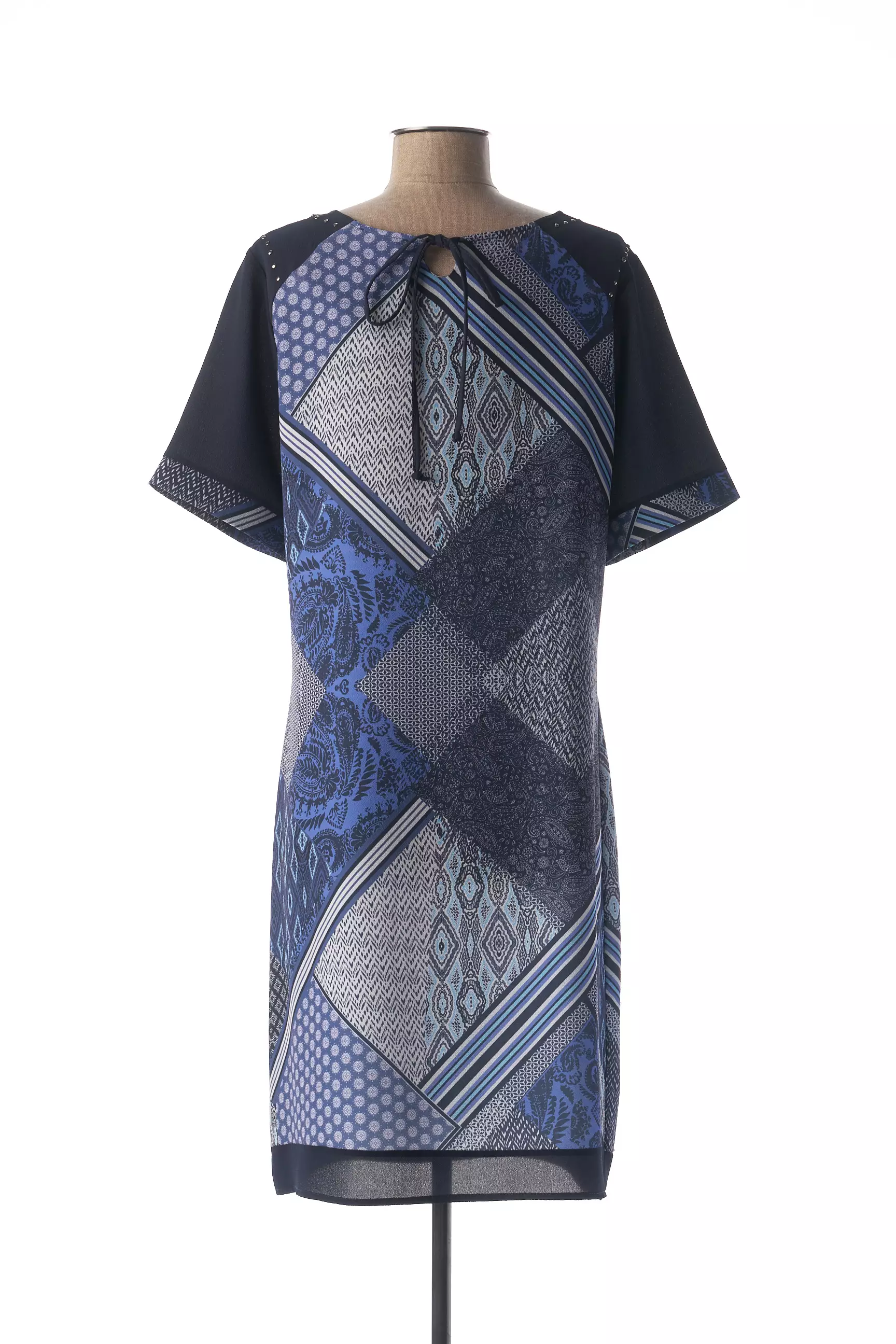 Diane Laury Robes Mi Longues Femme couleur bleu
