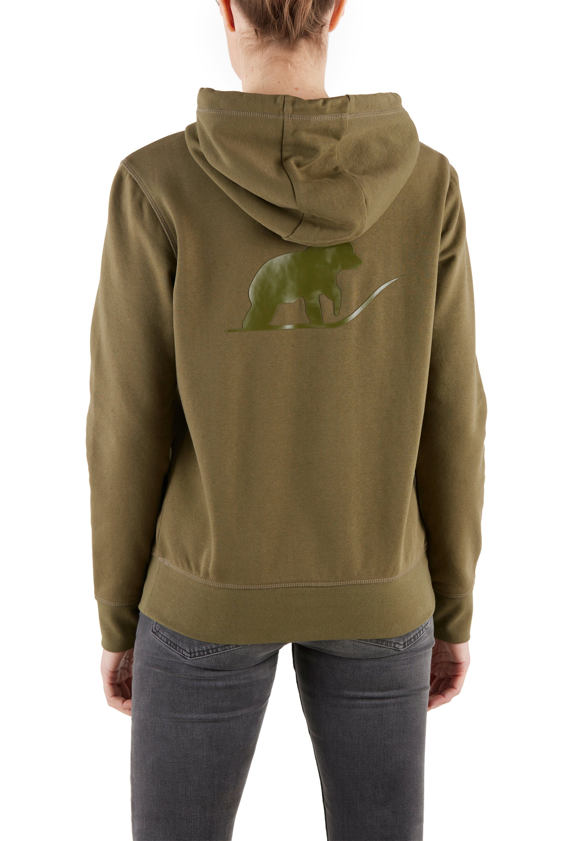 Northern Country Hoodie für Damen, Weiche Sweatware, mit Kängurutasche
