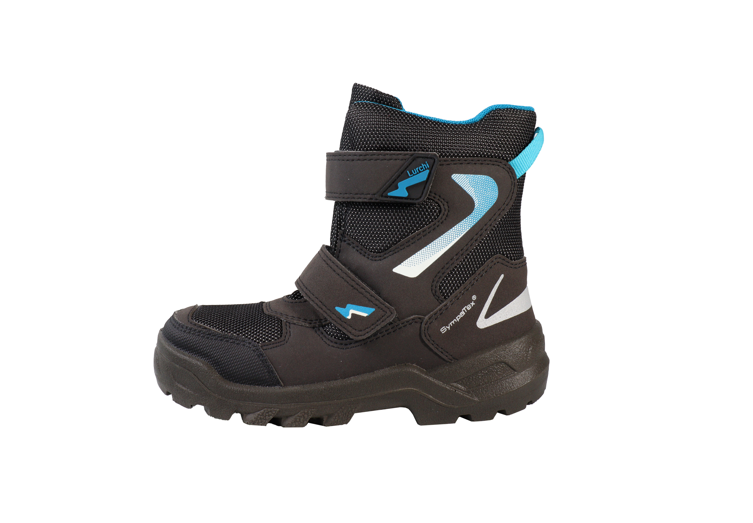 Lurchi Stiefelette Kazu-SYMPATEX - black-turquoise