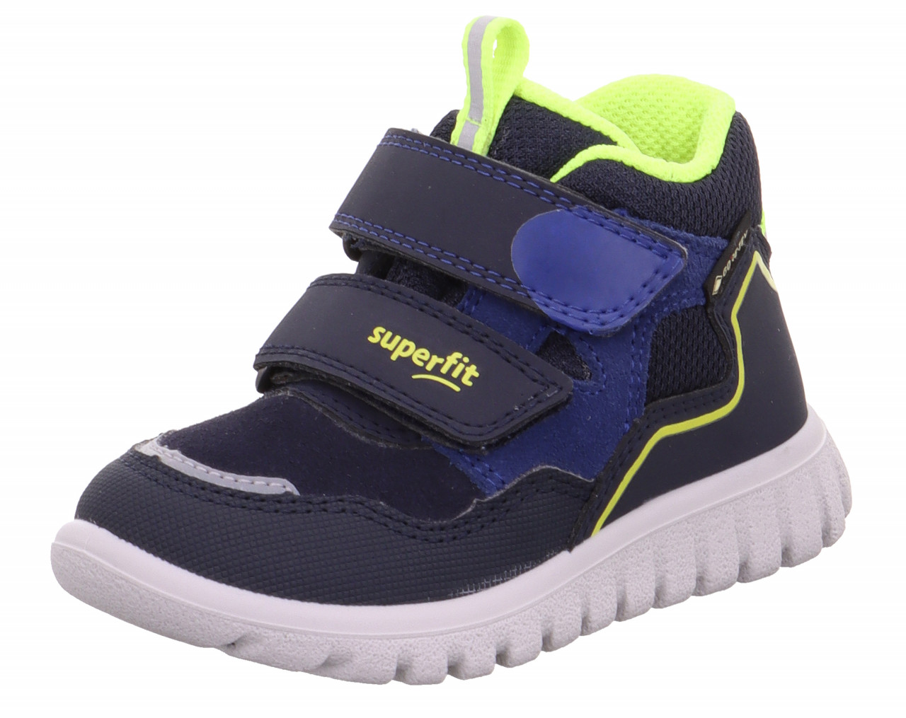 SPORT7 MINI - Blau/GelbSneaker high mit Klettverschluss