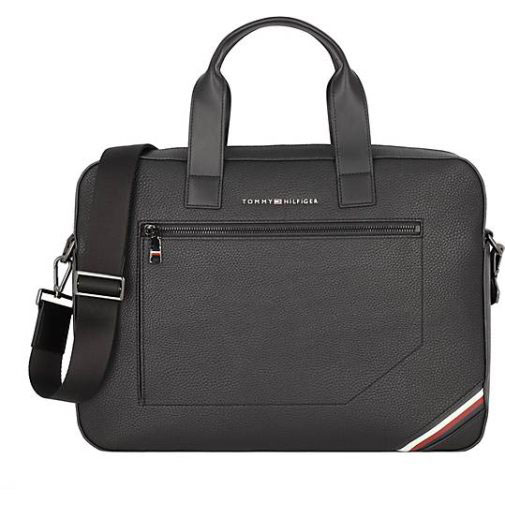 TOMMY HILFIGER TH CENTRAL Aktentaschen Messenger 41 cm Laptopfach