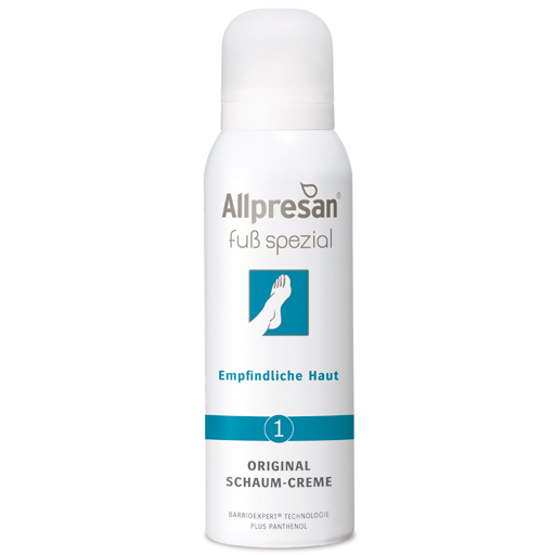 ALLPRESAN Fuß spezial Schaum-Creme  125 ml  Schaum