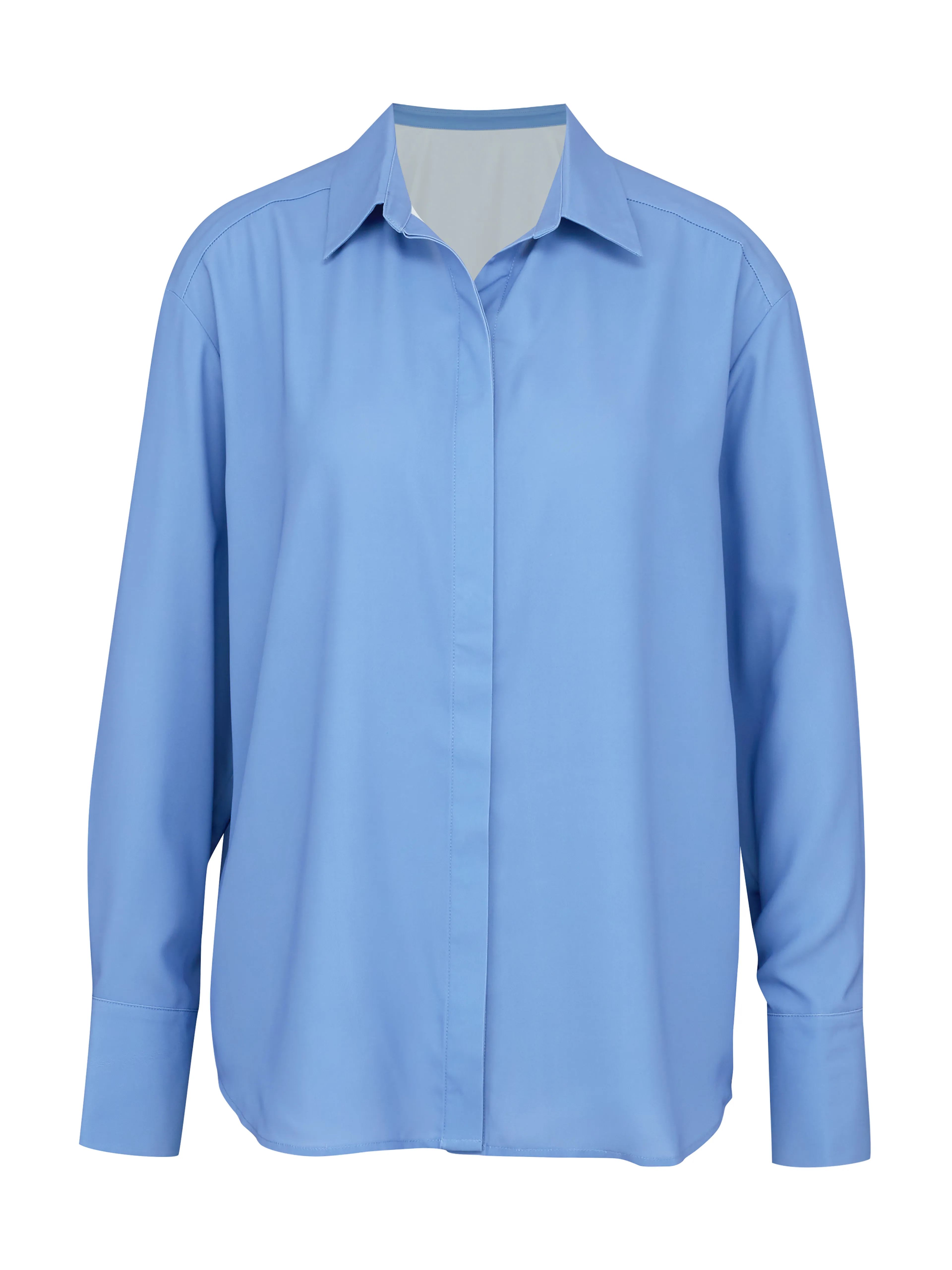 Blaues Damenhemd ORSAY