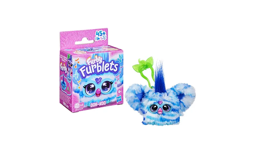 Hasbro - Furby Furblets Mini elektronisches Plüschspielzeug, 1 Stück, sortiert