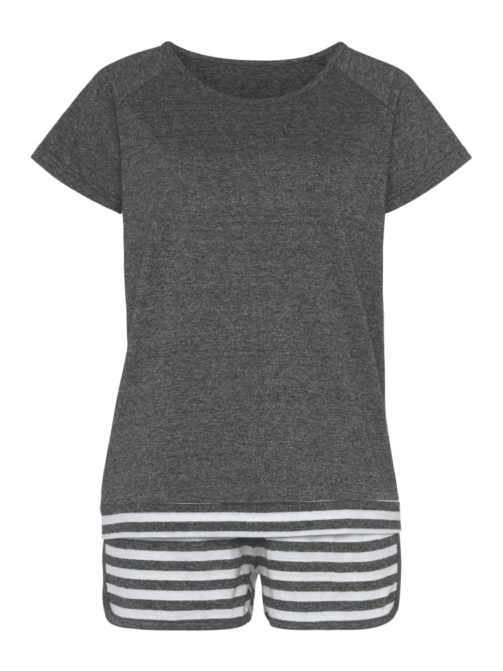 VIVANCE DREAMS Shorty in schwarz geringelt günstig kaufen