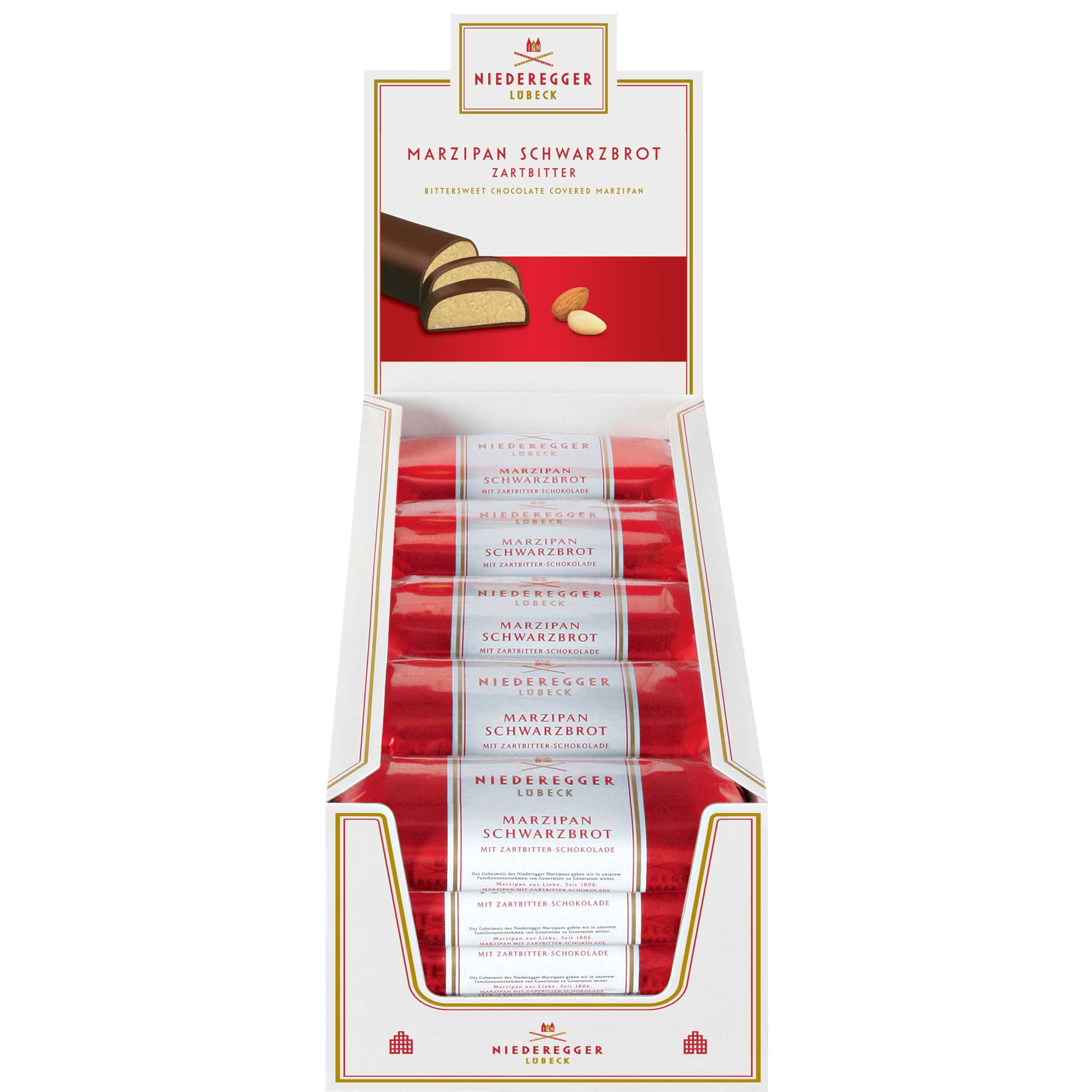 Niederegger Marzipan Schwarzbrot 48g