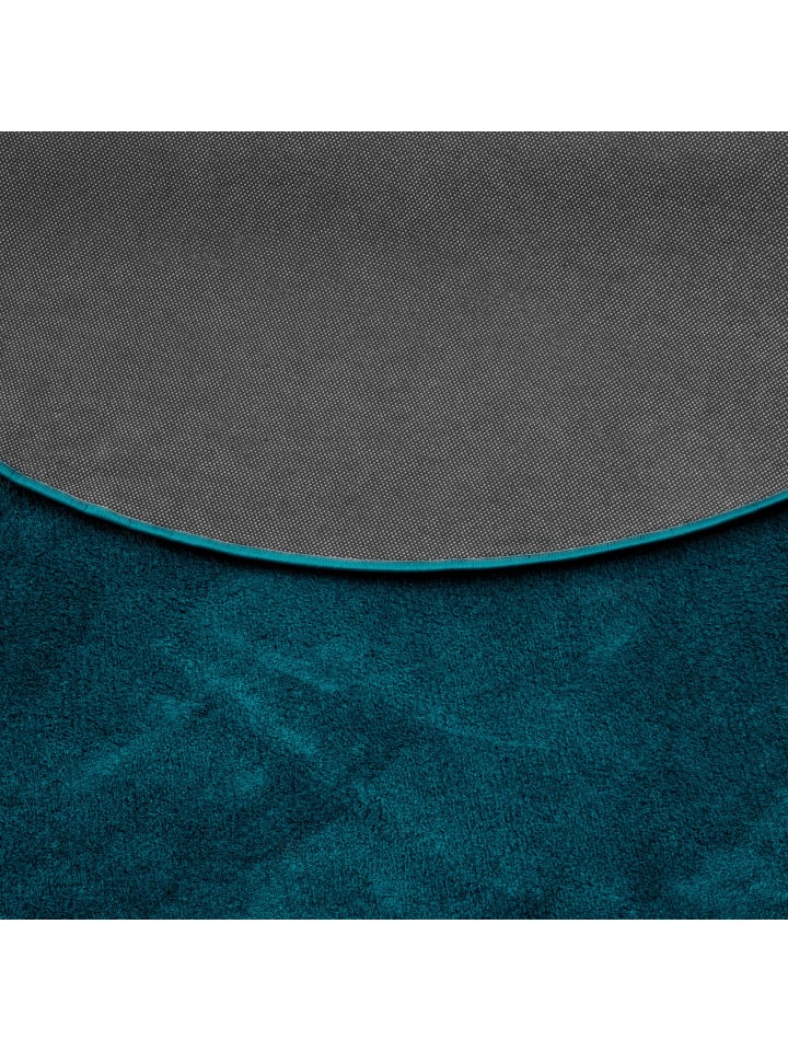 Pergamon Hochflor Langflor Teppich Super Soft Melia Rund in Antraciet günstig kaufen