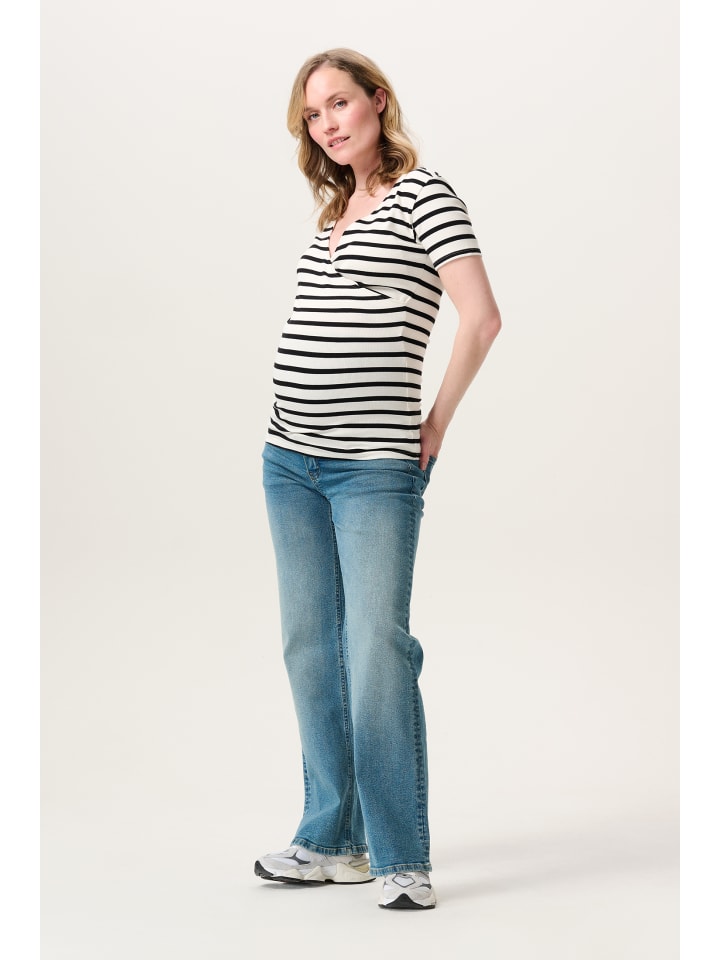 Noppies Still-Top Sanson in Cream Stripe günstig kaufen