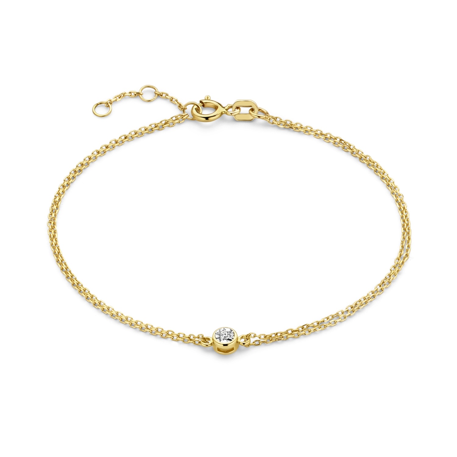 De la Paix Armband - 585 Gold / 14 Karat Gold