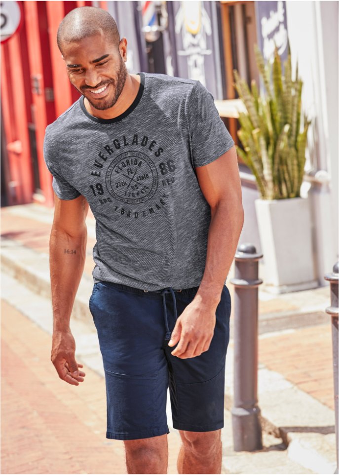 T-Shirt mit Komfortschnitt (2er Pack)