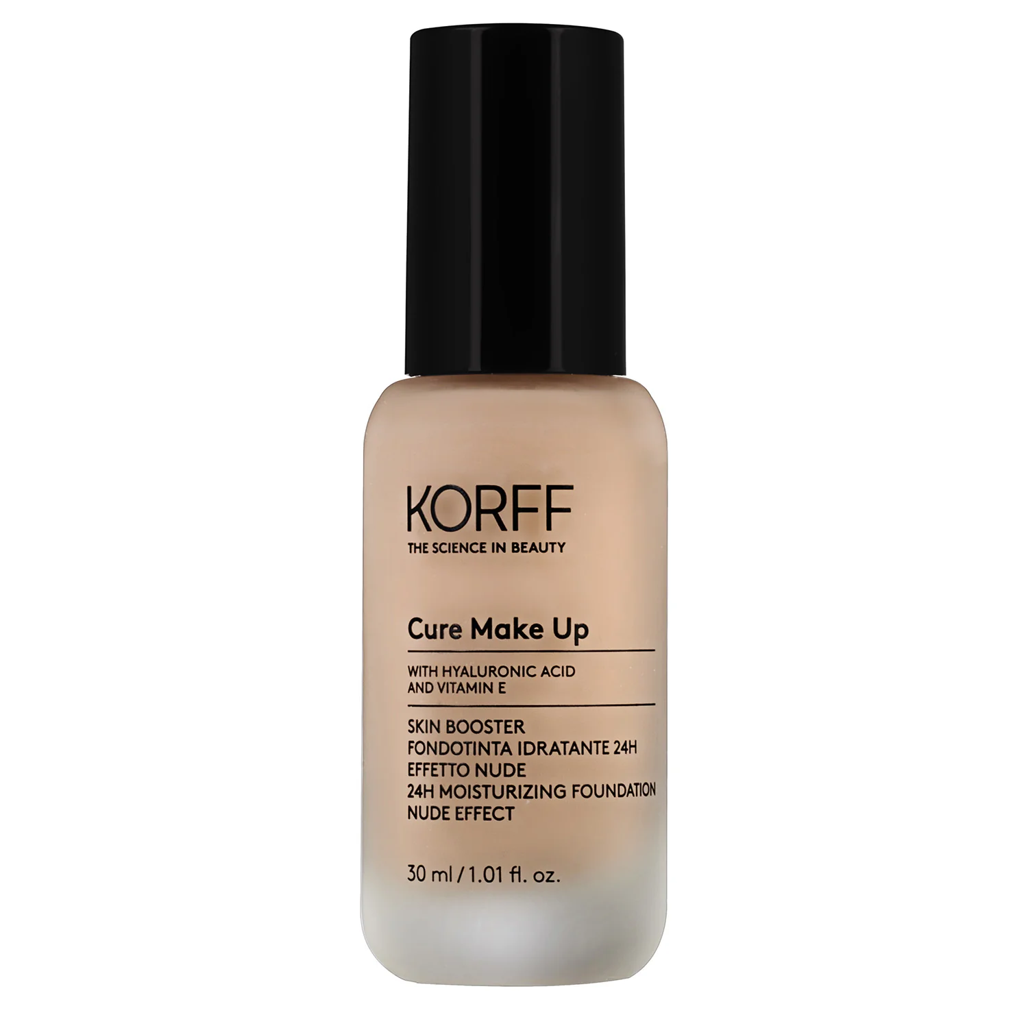 Fond de ten hidratant Face Skin Booster 24H cu efect nud - Fond de ten lichid