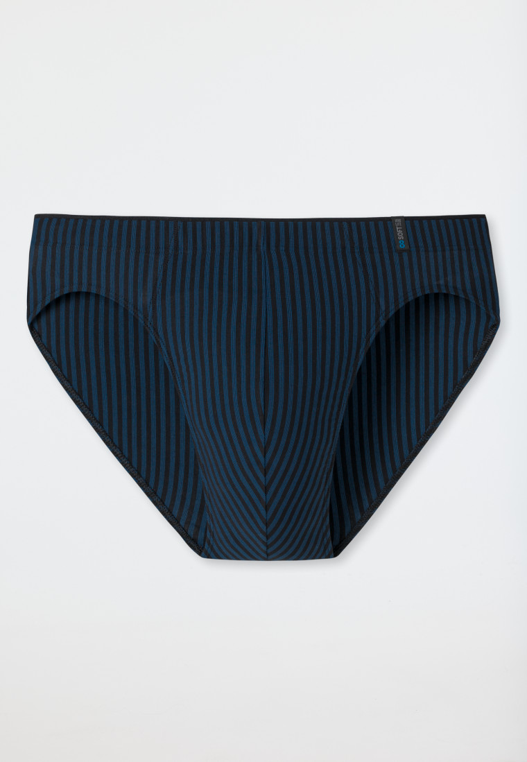 Supermini navy-schwarz gestreift - Long Life Soft