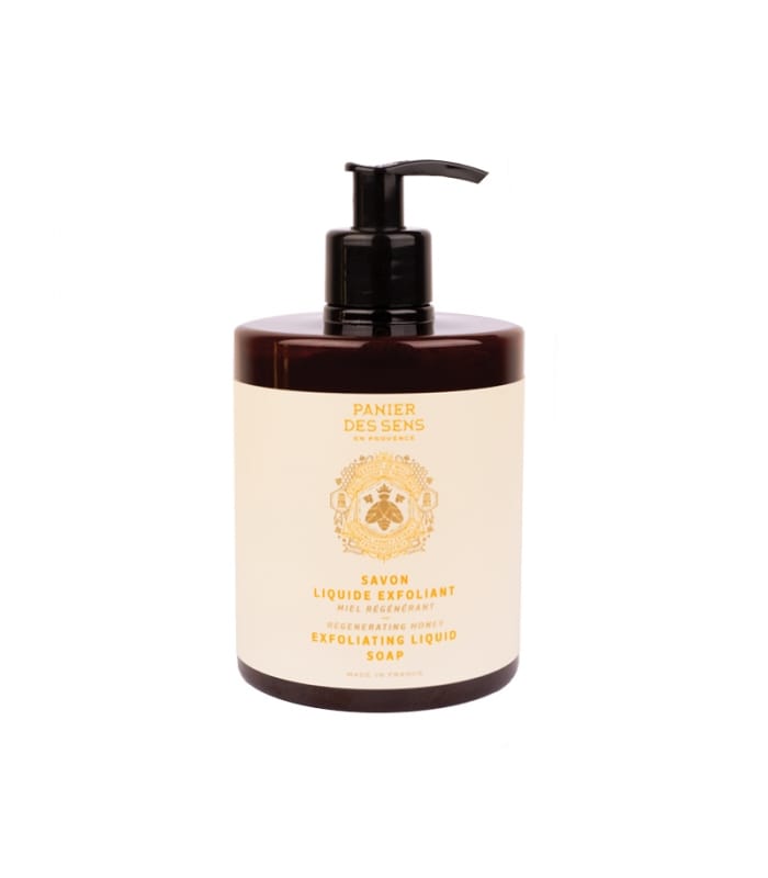 PANIER DES SENS-SAVON LIQUIDE EXFOLIANT-Miel Régénérant