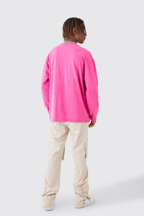 Tall langärmliges Oversize T-Shirt