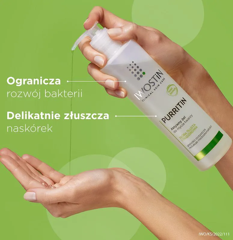 Iwostin Purritin aktivni gel za čišćenje lica