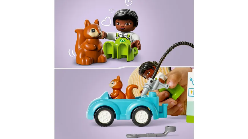 LEGO DUPLO Town 10985 Windrad und Elektroauto