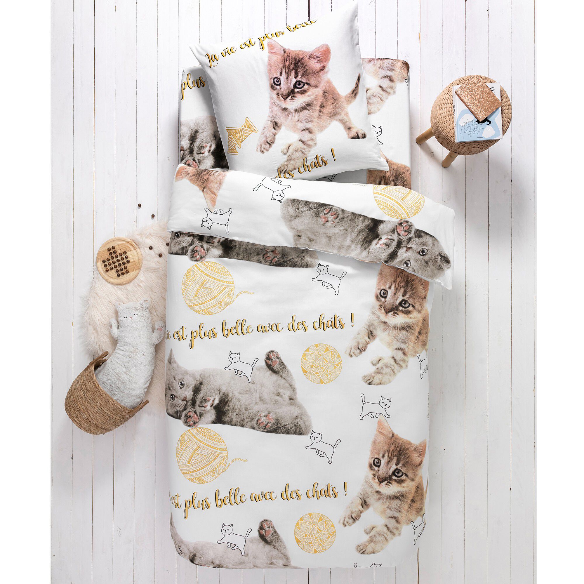 Linge de lit enfant Mimie