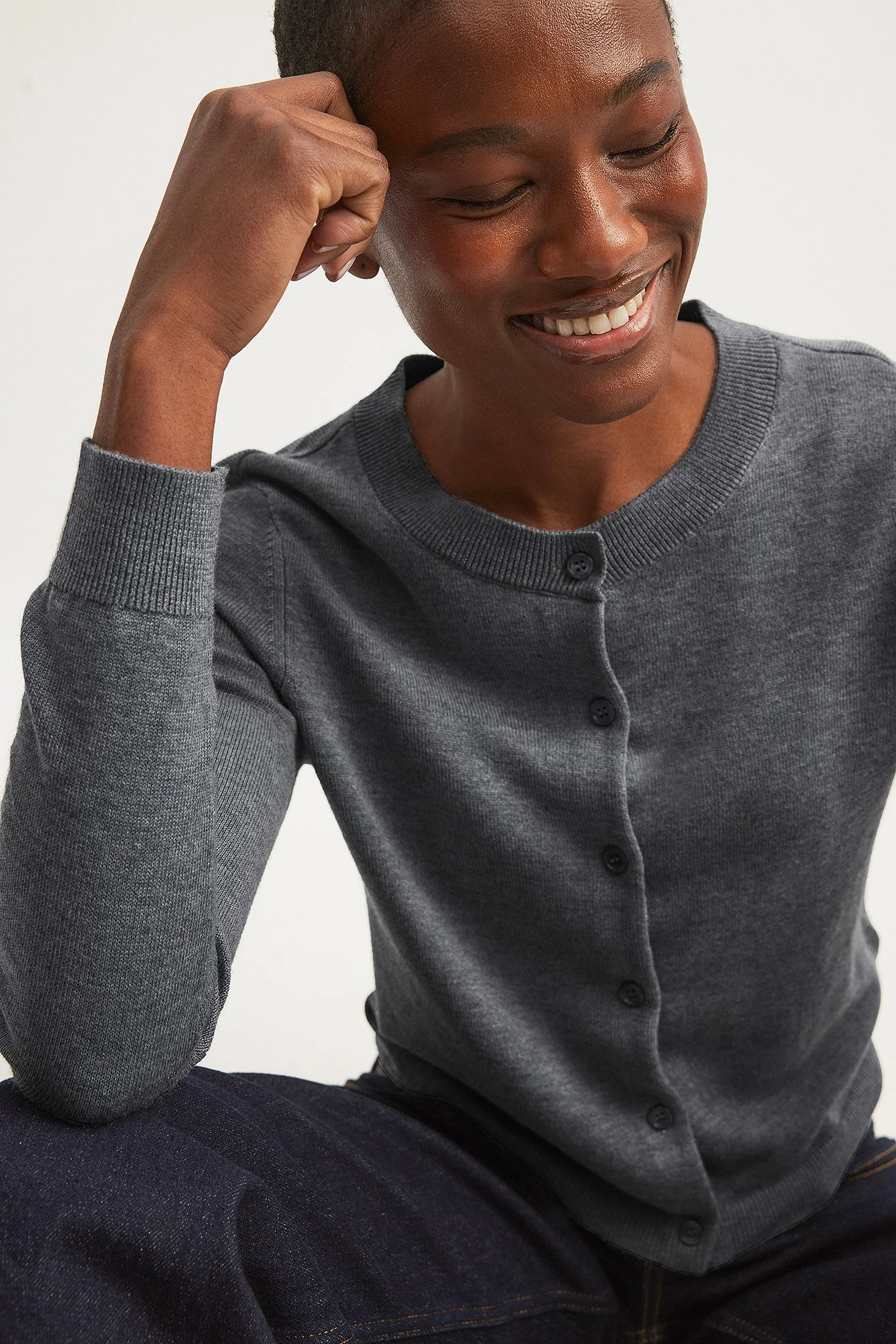 Feiner Strickcardigan