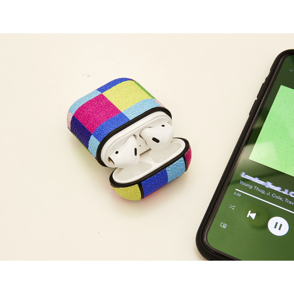 PLAID EARBUD CASE ASST - Etui