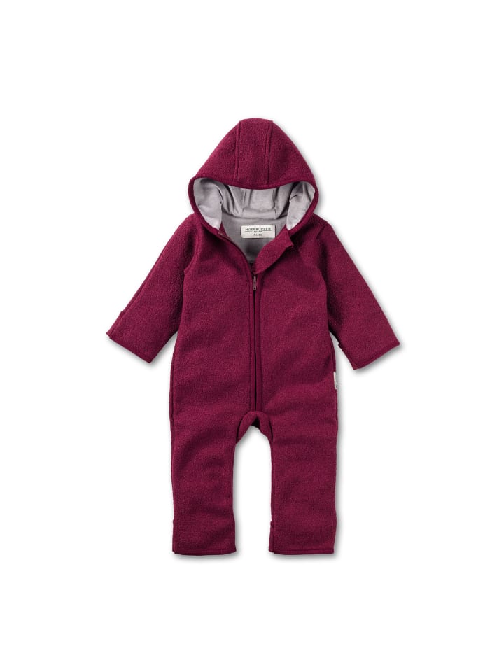 Hofbrucker Wollwalk Overall in Brombeere günstig kaufen 62/68