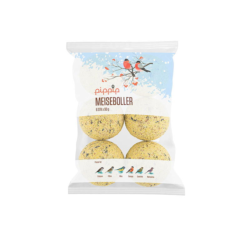 Pip-pip Meiseboller 6-pk 90 g