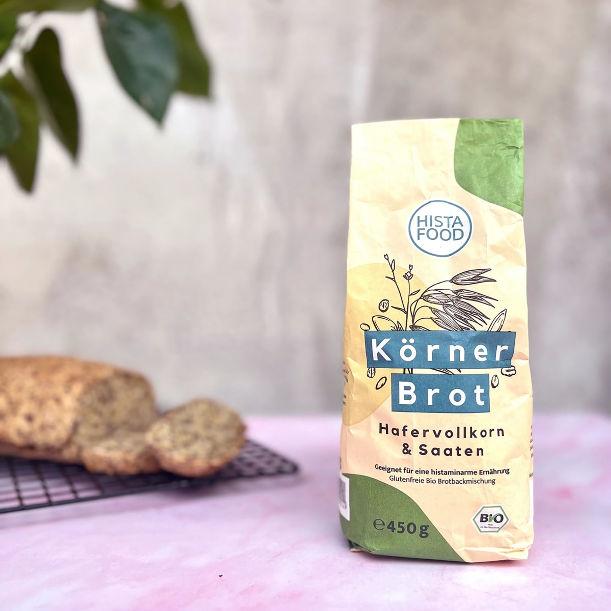 Backmischung Körnerbrot, Hafervollkorn & Saaten, 450 g