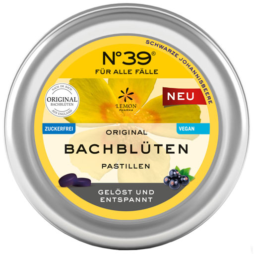 BACHBLÜTEN No.39 für alle Fälle blackcurr.Pastil.  50 g  Pastillen
